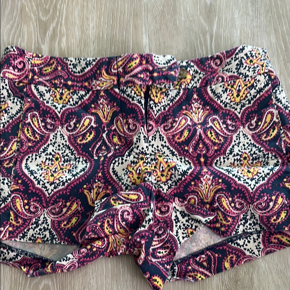 J. Crew Pink and Yellow Shorts